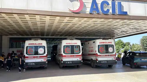 Düzce’de kurban kesimi bayramı acil serviste bitirdi