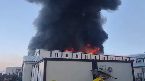 Kahramanmaraş’ta konteyner şantiyede can pazarı