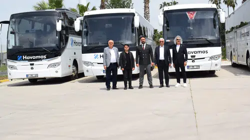 Havamaş filosuna 8 yeni otobüs ekleyerek seferlerini artırıyor