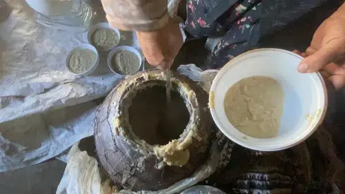 Ağrı'da bayram bereketi dev kazanlarda pişiyor
