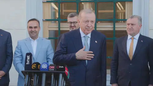 Erdoğan Kurban Bayramı namazını Çamlıca Camii'nde kıldı