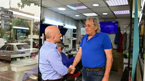 Aydın Valisi Osman Varol esnafın kapısını çaldı