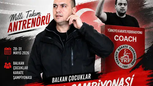 Elazığlı polis memuru milli takımın teknik kadrosuna seçildi