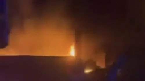 Bursa Yıldırım’da tekstil atölyesi küle döndü