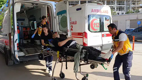 İnegöl’deki palet fabrikasında iş kazası