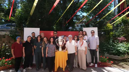 Galatasaraylılar Yurdu bayramda şampiyonluk kupasını ağırladı