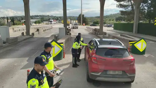 Gaziantep yolunda bayram trafiğine sıkı jandarma denetimi