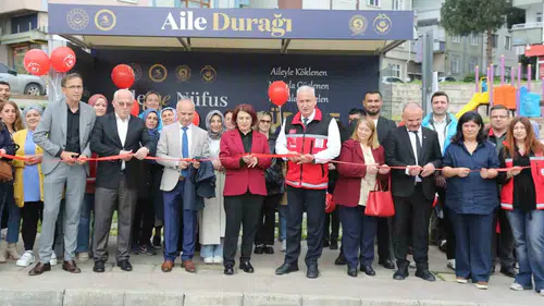 Samsun’da aile değerlerini güçlendirecek yeni durak hizmete girdi