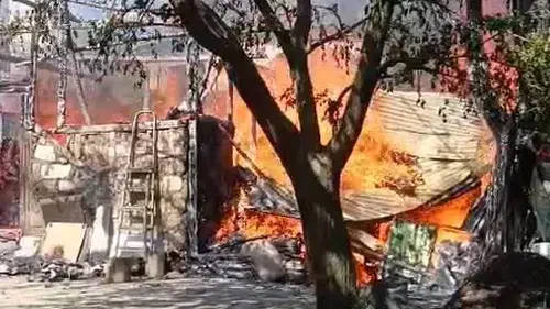 Tokat Bula köyünde çıkan yangın korku dolu anlar yaşattı