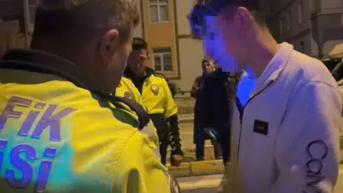Alkollü genç sürücünün ehliyetine ömür boyu el konuldu