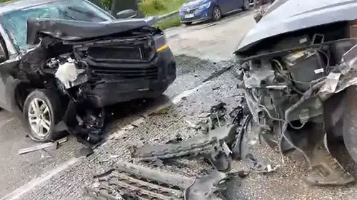 Burdur yolunda zincirleme kaza beş kişi hastanelik oldu