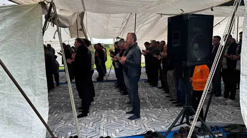 Sivrihisar çiftçisi bu yıl bolluk için şükür sofrasında buluştu