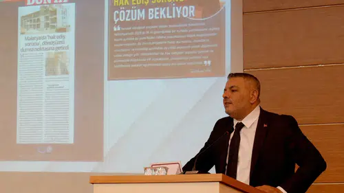 Malatya’da inşaatlar hak ediş krizine takıldı