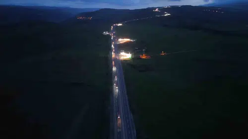 Bayram yolcuları Karabük güzergahında trafiği hareketlendirdi