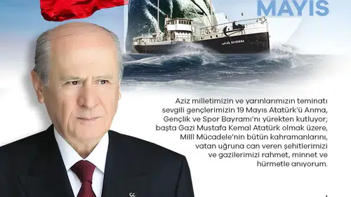 Bahçeli'den 19 Mayıs için gençlere özel mesaj