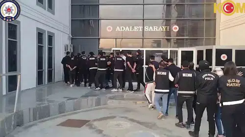 Hatayda esnafı haraca bağlayan suç örgütüne operasyon yapıldı