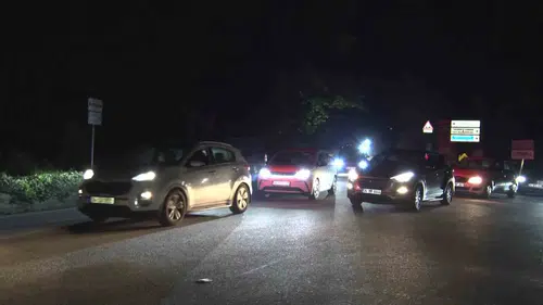 Belgrad Ormanı çıkışında bayram trafiği çilesi