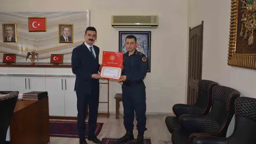 Manyas’ta güvenlik güçlerine üstün hizmet takdiri