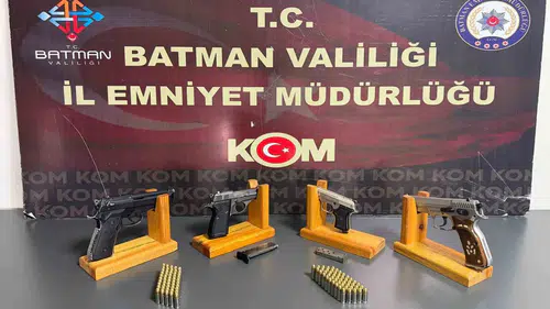 Batman’da silahlı suç çetesine polis darbesi