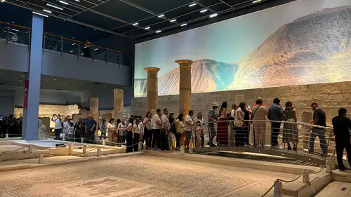 Zeugma Müzesi bayramda ziyaretçi rekoruna koşuyor
