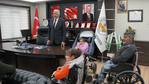 Kahta Belediyesinden engelli vatandaşlar için yeni destek sözü