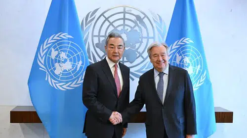 Çin ve BM liderleri New York gündemini masaya yatırdı