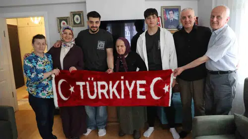 Samsun'da vefa dolu bayram ziyareti