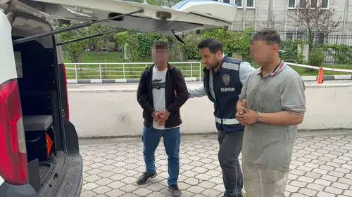Samsun’da dehşet anları Eşini tüfekle kaçıran koca tutuklandı