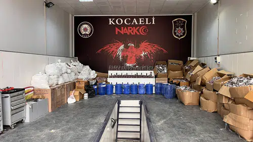 Kocaeli narkotik ekipleri dev bir zehir sevkiyatını engelledi