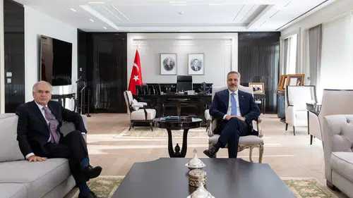 Bakan Fidan BM temsilcisiyle Orta Doğu krizini masaya yatırdı