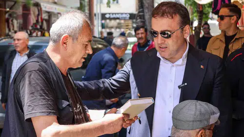 Bilecik Valisi Sözer çarşı esnafının kapısını çaldı