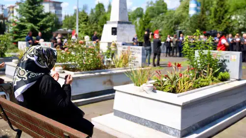 Ordu’da bayram öncesi şehitlik ziyareti