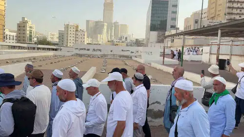 Hacı adaylarının Mekke'deki manevi duraklarında yoğunluk artıyor