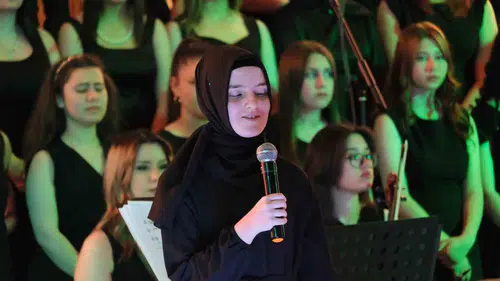 Karaman’da sahnede engel tanımayan yetenek