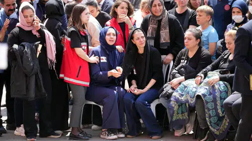 Tekirdağ'da şehit düşen iki polis için veda vakti