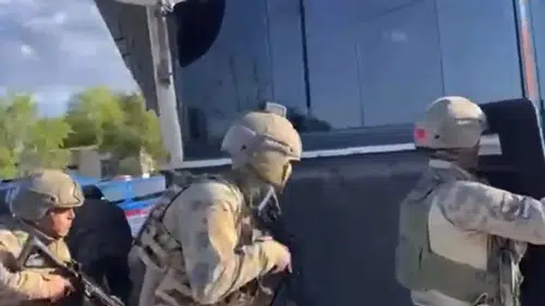Elbistan’da insan ticareti operasyonu 10 kişiye baskın yapıldı