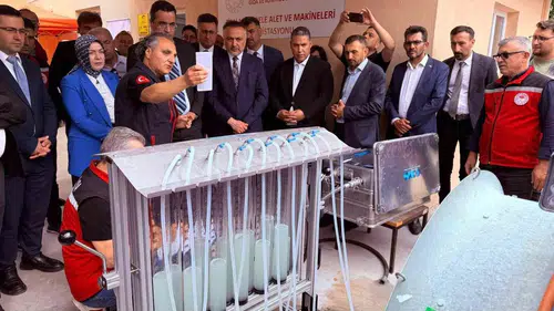 Sarıgöl'de tarımda ilaç kullanımını denetleyecek ilk merkez açıldı