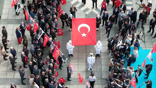 Samsun’da Kurtuluş Mücadelesi’nin 107 yıllık gururu yeniden yaşandı
