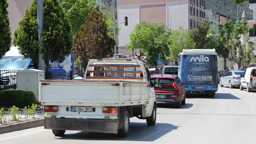 Amasya yollarındaki araç sayısı hızla artıyor