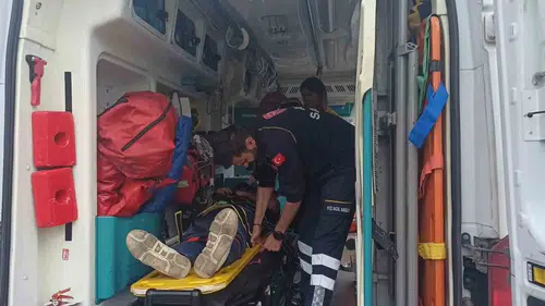 Seydişehir yolunda motosiklet kazası