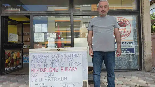 Yozgatlı muhtar kurban paylarını ihtiyaç sahipleriyle buluşturuyor