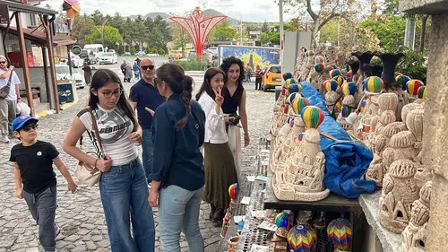 Kapadokya bayram tatiliyle doldu taştı