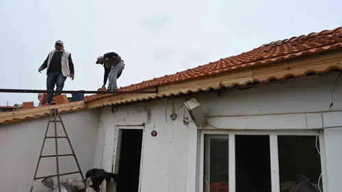 Sorkuncak köyünde bir ailenin çatı çilesi sona erdi