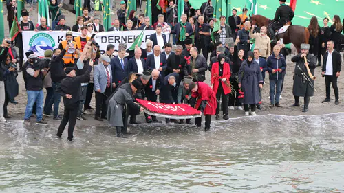Samsun sahilinde Çerkes sürgününün 162 yıllık acısı anıldı