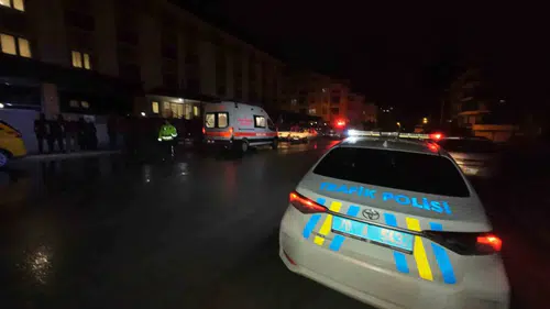 Karaman'da akşam saatlerinde yaya kazası