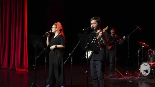Mersinli öğrenciler sınav stresini müzikle attı