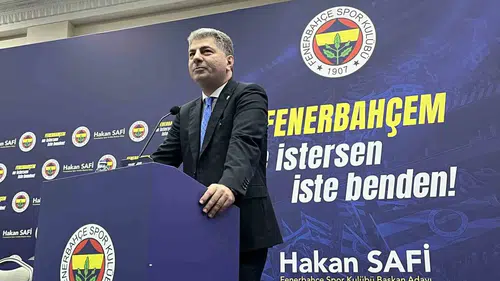 Hakan Safi Fenerbahçe başkanlığı için vizyonunu açıkladı