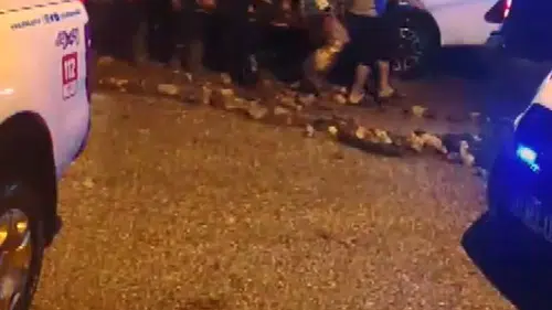 Hatay'da şiddetli yağış bir ailenin evini yıktı