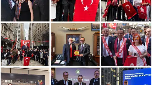 Türk ve Amerikalı patronlar New York’ta ticaret masasına oturdu
