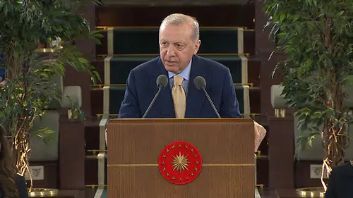 Erdoğan gençlerle bir araya geldi Türkiye Yüzyılı mesajı verdi